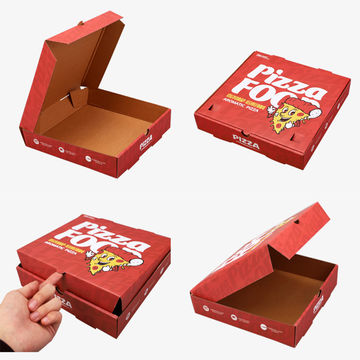 Factory Hot Selling Pizza Box, 12', 14', Custom Size, Corrugated