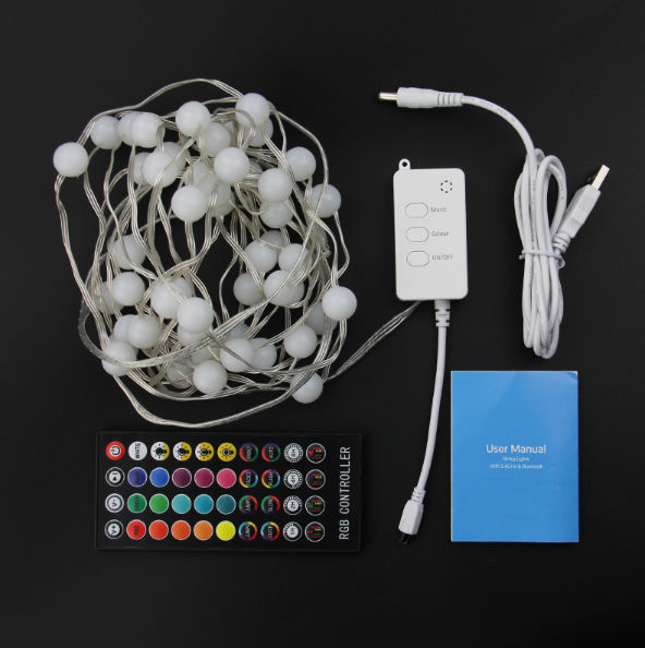 China Tuya App Remote Control Smart Wifi Led String Light on Global