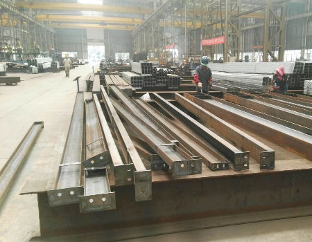 Galvanized or Painting Steel Structure Beam for Building house ...