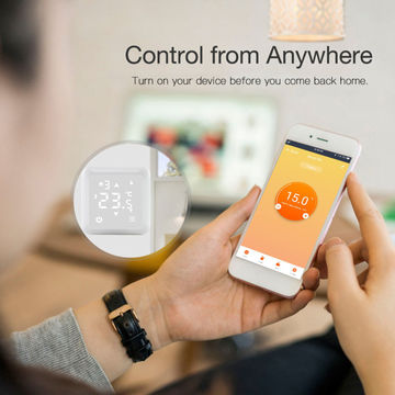 Thermostat Intelligent WiFi Programmable Contrôleur de Température Compatible avec Alexa Google Home