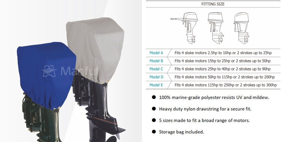 China Outboard Boat Motor Anti-UV Marine Boat Engine Storage Cover on ...