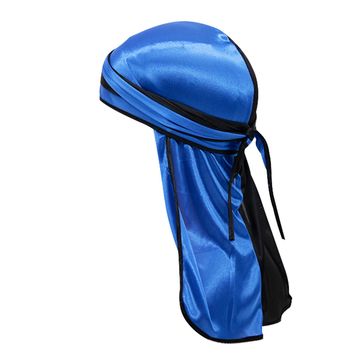 Durag tecido respirável unissexo em azul escuro – The Hair