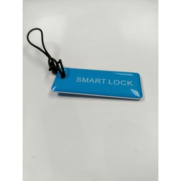 RFID Epoxy Keyfob, 45*18mm, Blau, ATA5577, 125kHz Frequenz, Lesen/Schreiben