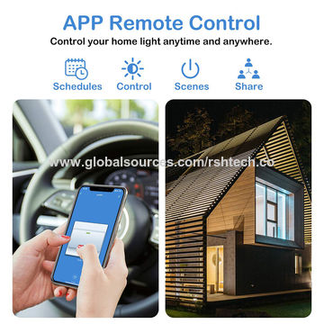 Wholesale DIY WiFi Smart Light Switch Universal Breaker Timer Smart Life  APP Wireless Remote Control Work with Alexa Google Home Smartlife From  m.