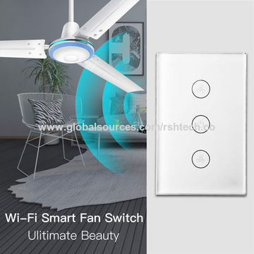 1pc Fan Lamp Controller Wireless Intelligent Timing Switch Ceiling
