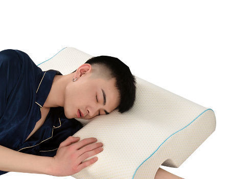 side sleeper pillow with arm hole