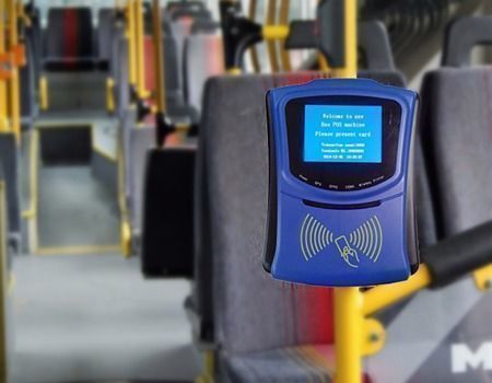 Bus electronic payment terminal ticket bus rfid card reader with emv ...