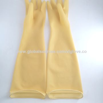 Ce Approved Long Reusable Heavy Duty Rubber Glove - Explore China Wholesale  Industrial Rubber Safety Work Gloves and Long Latex Industrial Gloves,  Rubber Gloves, Latex Industrial Gloves