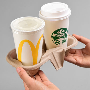 Cup Sleeves for Cold Drinks - Insulated Reusable Hot Beverage Cup Sleeve  with Strap for Coffee Cups, Portable Cup Holder Cup Carrier for Travel