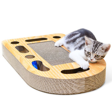 Cat Scratcher Mat Board Scratching Post Mat Toy For Catnip Tower Climbing  Pad Claws Care Pet(pink)