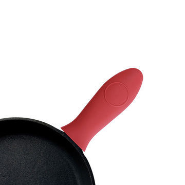 3Pcs Skillet Handle Cover Silicone Pot Holder Cast Iron Hot