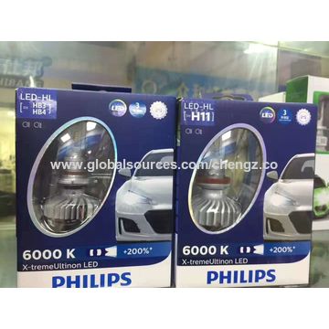 Buy Wholesale China Philips Led 9005 9006 H1 H4 H7 H11 Hb3 Hb4 X-treme  Ultinon Led Car Headlight 6000k Cool White & Reversing Led Lights at USD 60