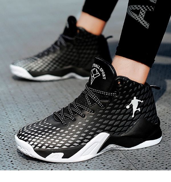 Men's Basketball Shoes Athletic Sneakers Sports Running Lace Up Breathable Size