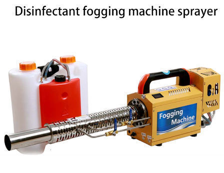Fog machine sanitizer