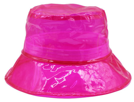 Transperent Pvc Bucket Cap 