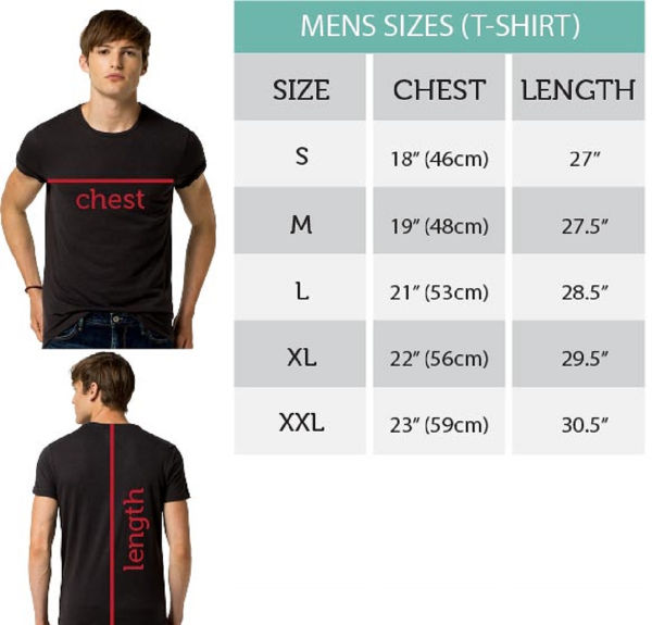 a2z shirt size chart