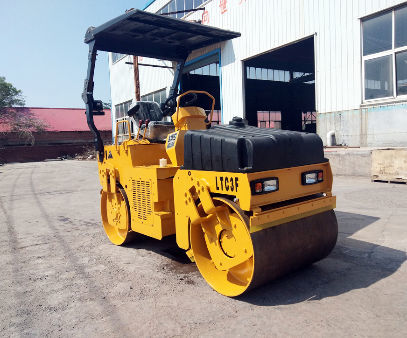 Buy Wholesale China Road Roller Lutong Double Drum Vibratory
