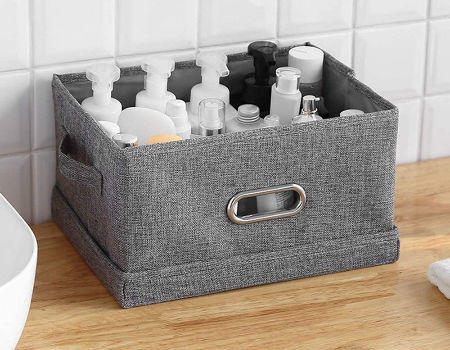 Closet Storage Bins with Lid and Handles for Home Using to store Clothes, Toys, Books etc. supplier