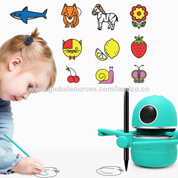 Bulk Buy China Wholesale Quincy- Robot Artist,can Talk,blink,drawing Gift  For Kids,educational Toy Birthday Gift $39 from Landzo (Jiangsu) Technology  Co.,Ltd.