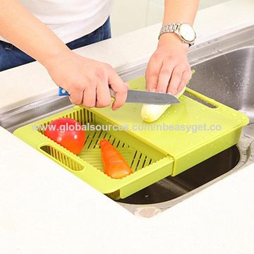 Kitchen Cutting Board Easy-Grip Handles Antibacterial, Non-Porous, Non-Slip Chopping  Boards - China Polypropylene Cutting Board and Anti-Skidding Cutting Board  price