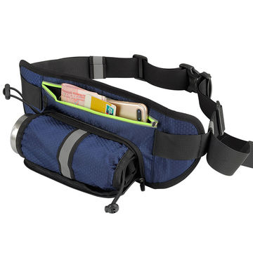 Sporty Fanny Pack with Water Bottle Holder