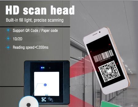 China Wiegand TTL RS232 RS485 ID Card QR Code Reader Scan Engine HM20 ...