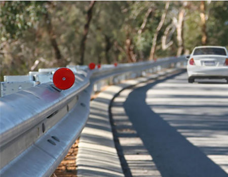 Guard Rail Reflection China Factory new design road marker guardrail reflectorfor highway ...