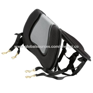 Asiento de barco plegable impermeable para pesca, asiento de kayak ajustable para tabla de paddle surf