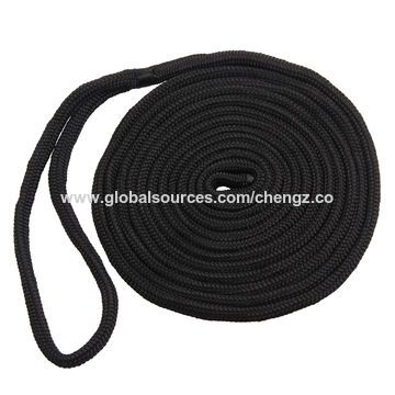 Factory Direct High Quality China Wholesale 3/8 16.5ft Double Braided Nylon  Dock Line/mooring Lines Boat Accessories $8 from Guangzhou Chengz  Industrial Co.Ltd