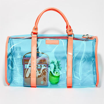Source Holographic Transparent Bag Women Handbag Laser Gym Travel