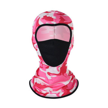 Balaclava Motorcycle Face Mask Moto Helmet Full Face Mask Windproof  Dustproof Face Shield Winter