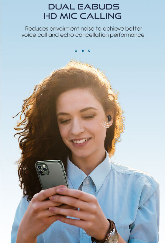 ChinaLong Battery Life TWS earbuds different color options with low