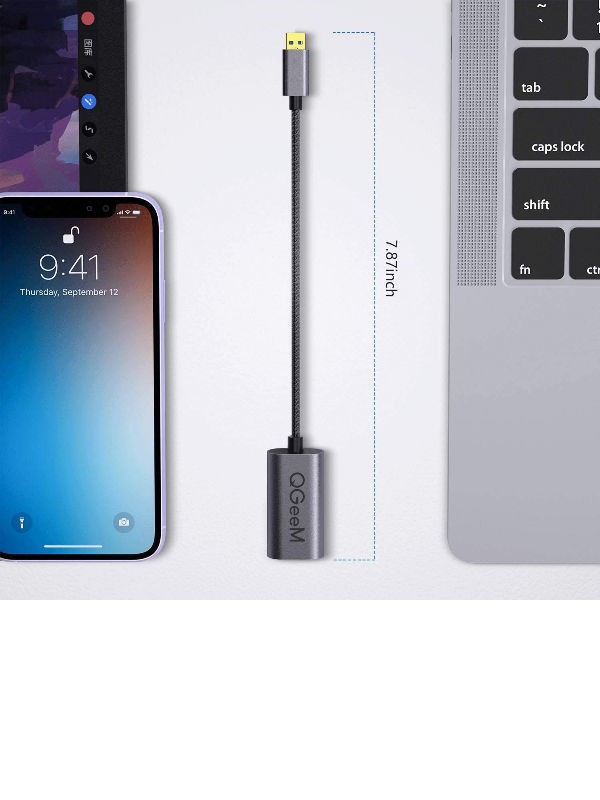 China USB to VGA Adapter,QGeeM USB 3.0 to VGA Adapter MultiDisplay