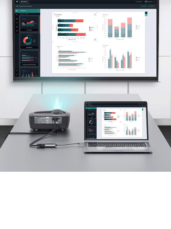 China USB to VGA Adapter,QGeeM USB 3.0 to VGA Adapter MultiDisplay