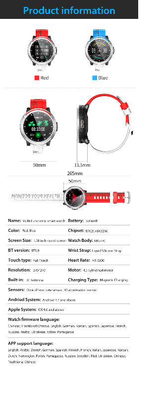 New product S26 Smartwatch BT call Magnetic fast charge blood pressure  blood oxygen wristband, watch smart watch phone - Buy China smart watch on  Globalsources.com