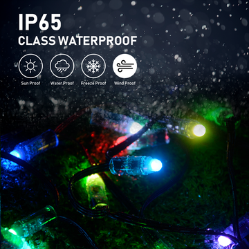 Tuya String of Diamond Christmas Lights Smart WiFi Outdoor