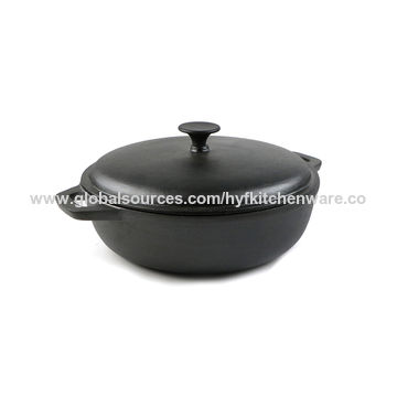 Cazuela industrial plana grandes dimensiones para cocina profesional