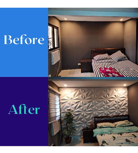 China 3D dimensional wall panels interior home decorations pvc wall ...