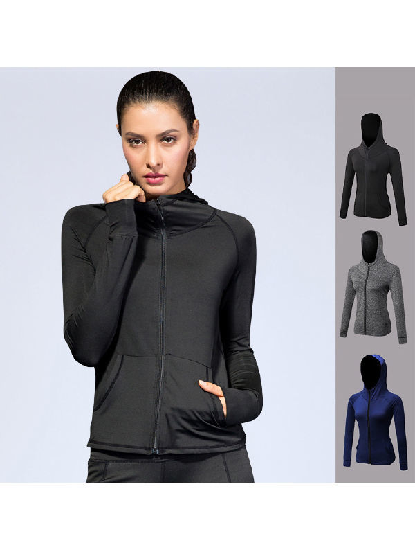 zip up yoga jacket