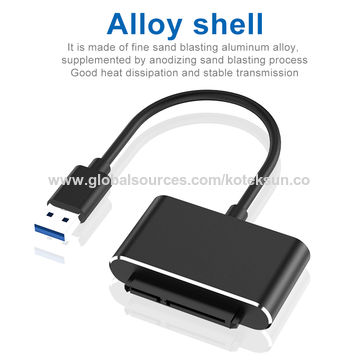 SATA to USB Cable - USB 3.0 SATA III Hard Drive Adapter - External  Converter for SSD/HDD Data Transfer 
