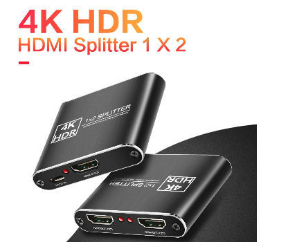 Buy DTECH Splitter HDMI 1 In 2 Out OEM ODM 4K 1080p High Speed 1x2 HDMI  Splitter Other Home Audio,HDMI Splitter Online