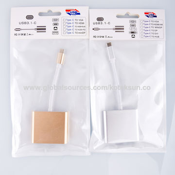 Type C adapter, 3 in 1Type-C adapter, type C TO HDMI+PD+USB3.0