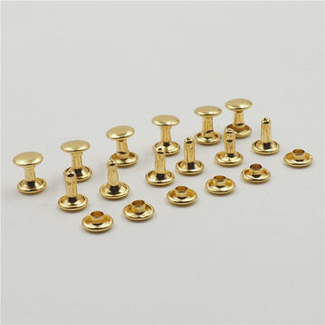 Double Cap Rivet Steel Nickle Plated For Leather And Fabric 4mm-12mm $0.06  - Wholesale China Double Cap Rivet at factory prices from Huizhou ZeYao  Hardware Products Co.,Ltd.