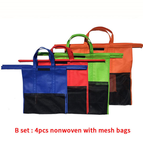 Grocery Storage  Shopping Tote Bags Cart Bag Eco Foldable Reusable Trolley