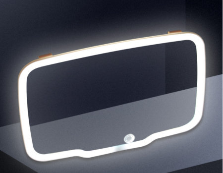 car mirror led light