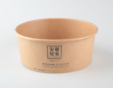750ml/1000ml/1100ml/1300ml Paper Salad Cups-Great for a Grab-and-Go Option  for Breakfast or Lunch - China Salad Bowl and Paper Bowl price