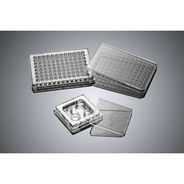China96well disposable microplate cell culture plate with flat/round ...