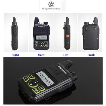 baofeng bf t1 mini walkie talkie