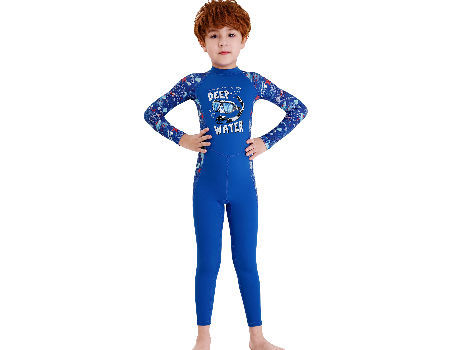 Quick Dry Swimming Wear Kids Swimsuits One Piece Swimming Wet Suits for Boys Girls Long Sleeve UPF50 Girls Pink Height 45-50in Age6-7 YIFEIKU Co.,Ltd