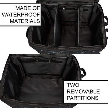 Waterproof Fishing Tackle Bag Portable Lures Kit Carrier Bag Slide